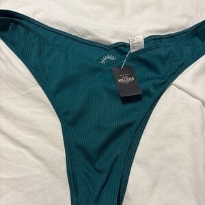 Hollister Brazilian cut swim bottoms extra large
